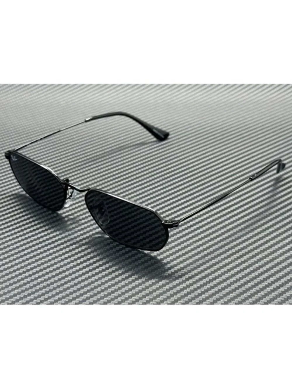 New Ray-Ban Men Black Sunglasses 57-18-145